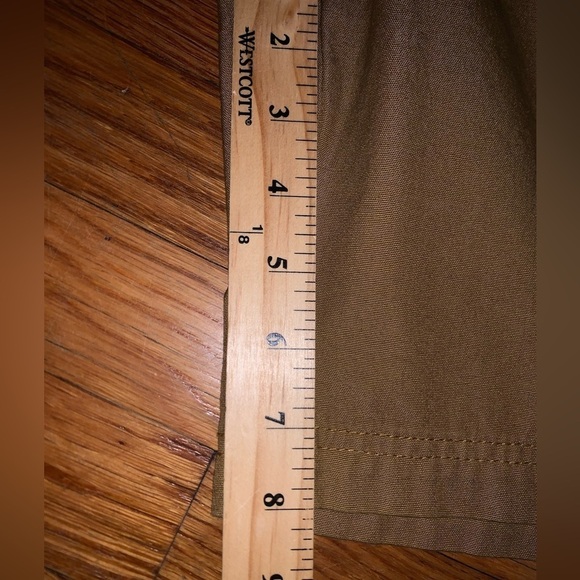 NWT Cabela’s men’s cargo hiking shorts size 44 rye beige 5 pocket big and tall - Picture 6 of 7